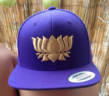 The GOLDEN LOTUS snap back